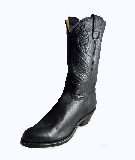 Stewart Classic Western Boots Black